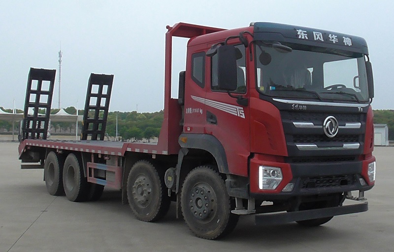 東風(fēng)華神前四后八挖機平板車(chē)
