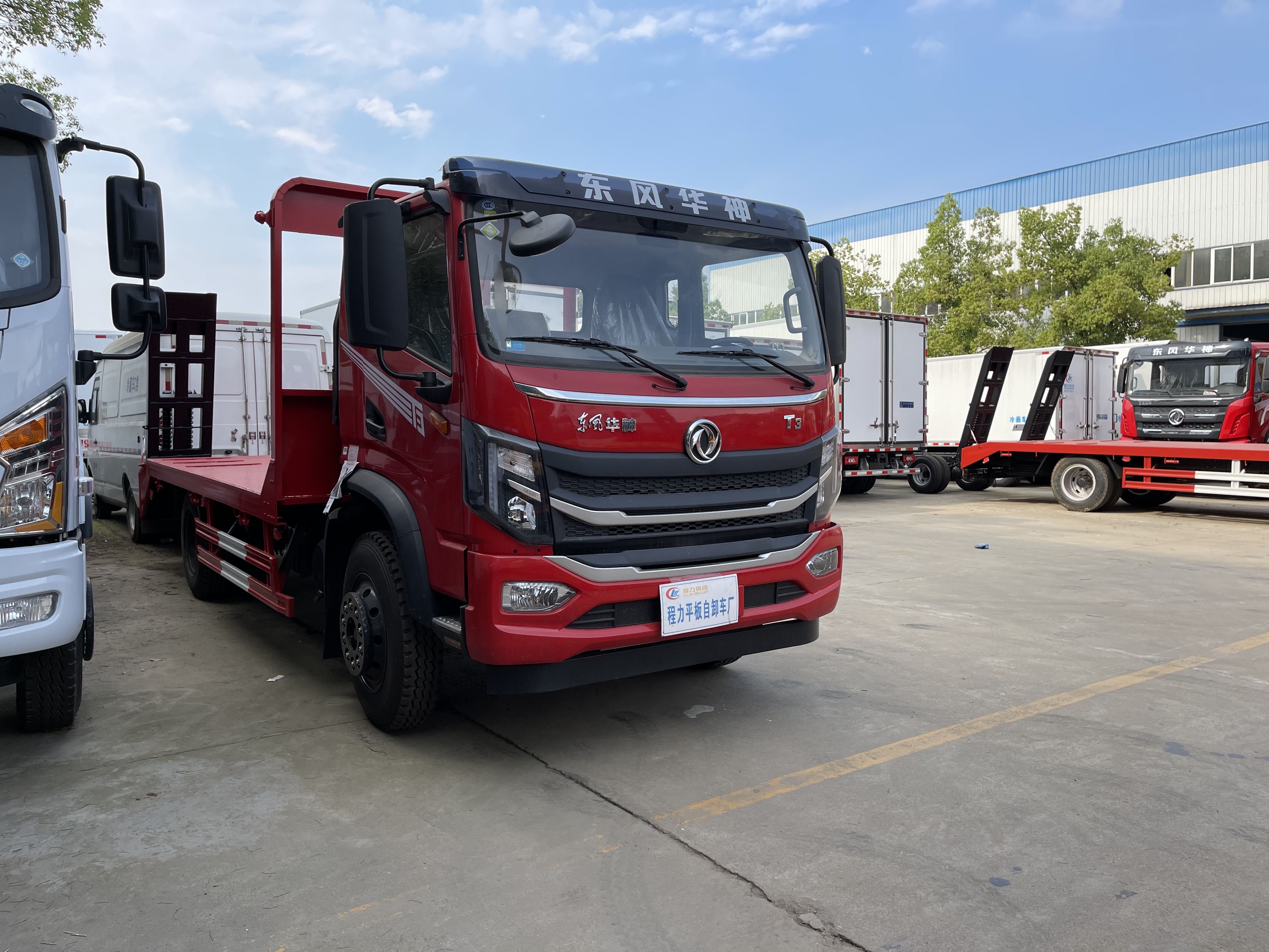 東風(fēng)單橋平板運輸車(chē)